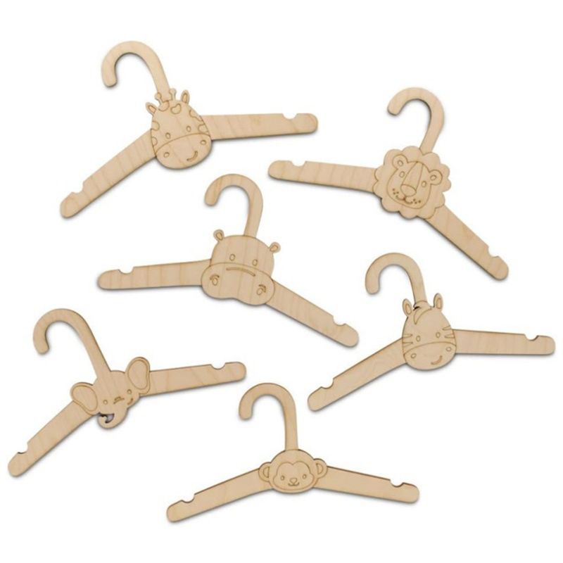 ABVT-20PCS علاقة ملابس خشبية ل - مراجعة Baby Clothing Hanging Rack وسعره