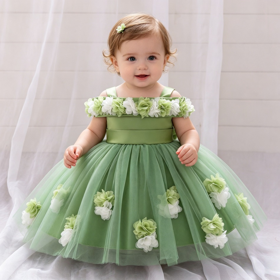 فستان أميرة جديد للبنات الرضع  - مراجعة Baby Clothing Dresser وسعره