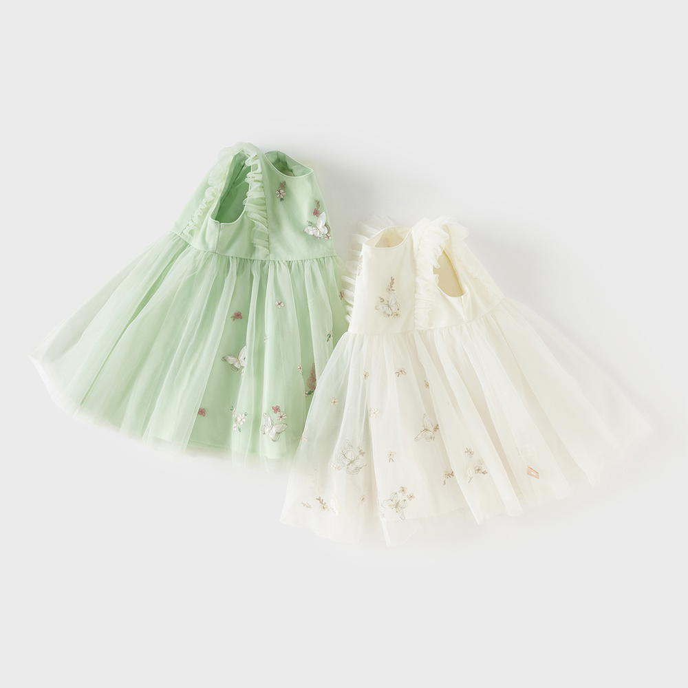 فستان أميرة ديف بيلا مطرز بالد - مراجعة Baby Clothing Dresser وسعره