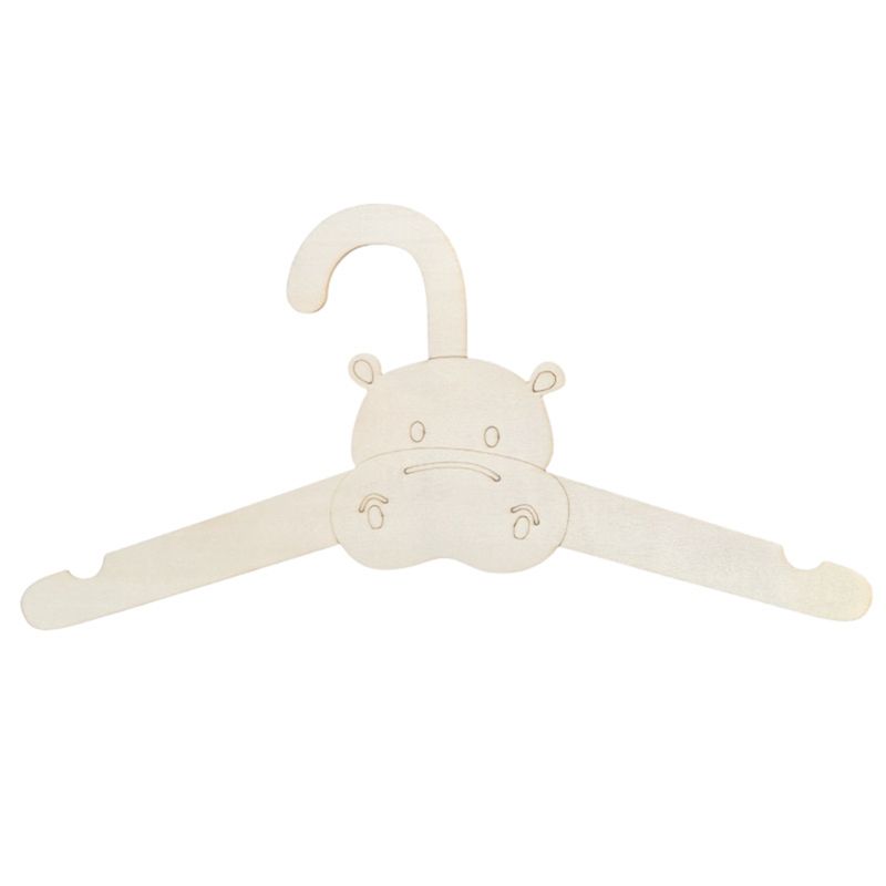 ABJI-20 قطعة شماعات ملابس خشبي - مراجعة Baby Clothing Hanging Rack وسعره